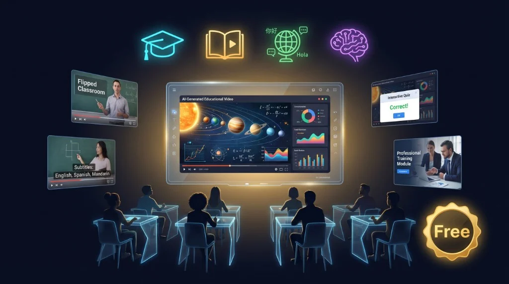 Best AI Video Tools for Education in 2026
