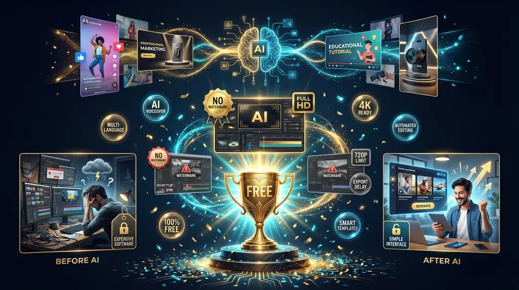 Best Free AI Video Makers in 2026