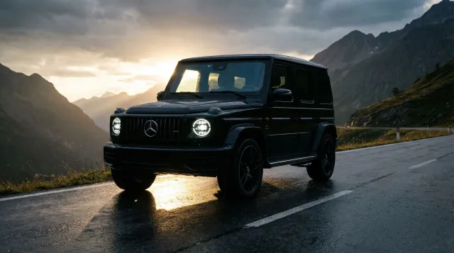 Luxury Mercedes Ad
