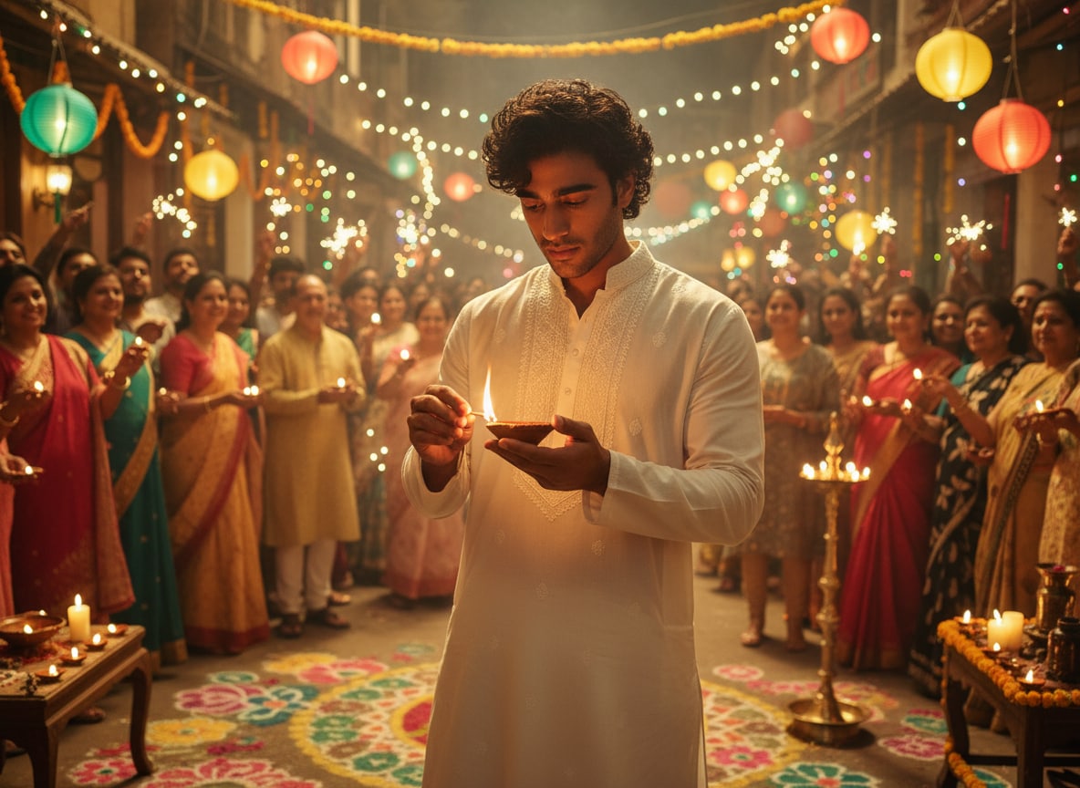 Elegant Kurta Portrait