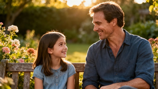 Father–Daughter Portrait