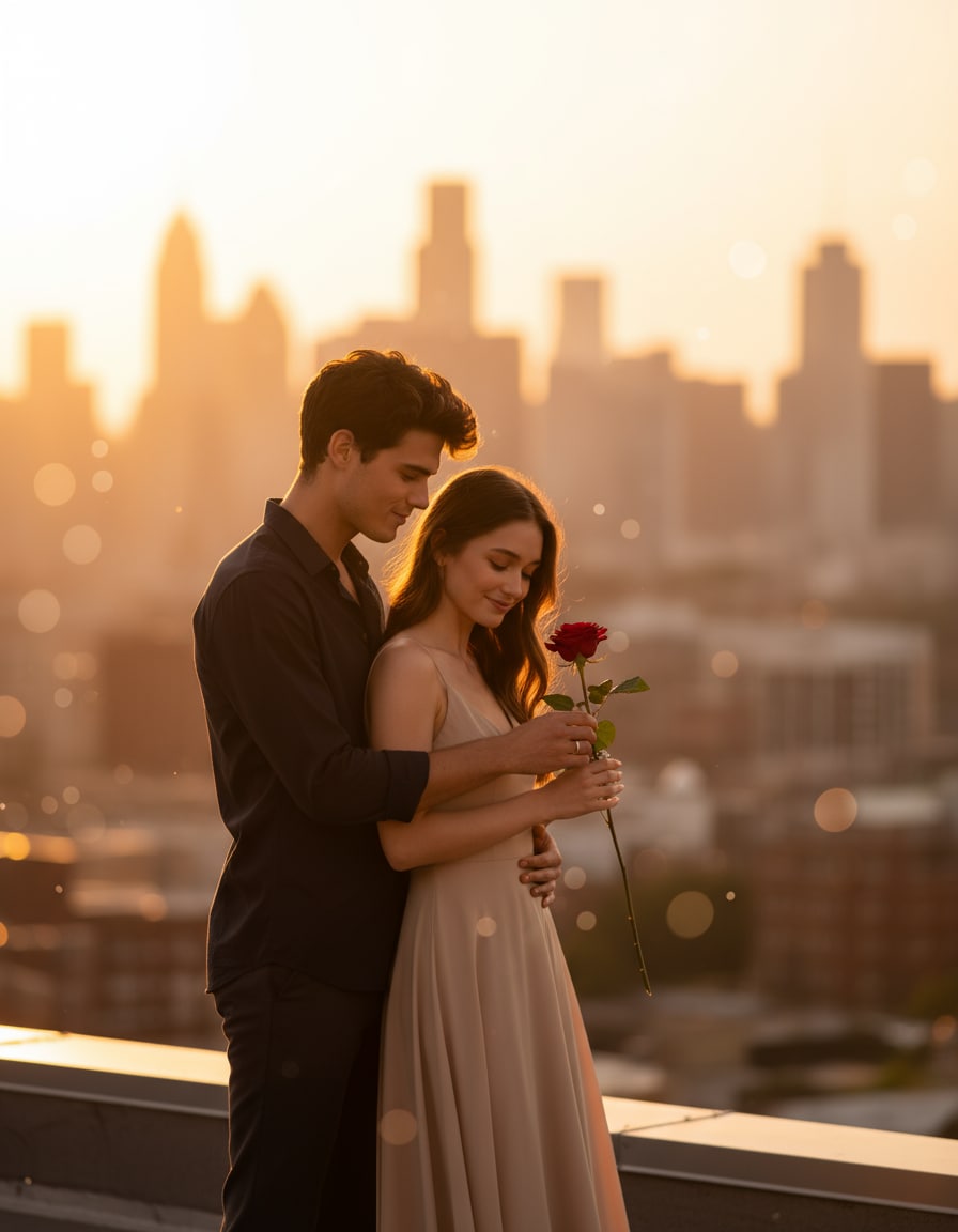 Golden Hour Rooftop